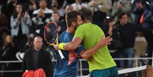 Roland Garros, ATP > Corentin Moutet, interrogé sur Nadal : « Ce sont des joueurs qui ne passent pas beaucoup de temps sur le site et je dirais que je ne l’ai pas assez côtoyé pour voir une différence »