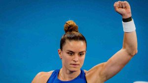 WTA – Charleston > Maria Sakkari : « Merci au public qui est composé de quatre ou cinq supporters grecs, mais ils font finalement le même bruit que s&rsquo;ils étaient 300 »