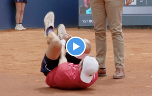 ATP – Barcelone, Vidéos > Nouveau coup dur pour Cazaux, quelques semaines après son malaise