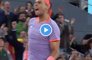 ATP – Madrid, Vidéos > Nadal fait trembler la Caja Magica après un échange monstrueux remporté face à De Minaur