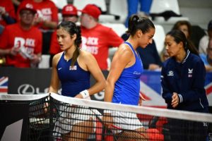 Caroline Garcia après sa défaite face à Emma Raducanu en BJK Cup : « Je lui ai laissé un tout petit peu de place… »