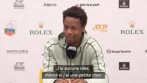 Gaël Monfils s&rsquo;en sort au premier tour du Masters 1000 de Monte-Carlo