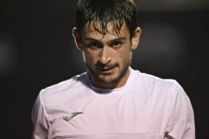 L&rsquo;Argentin Mariano Navone et le Hongrois Marton Fucsovics en finale