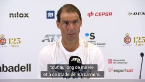 Rafael Nadal confirme son retour au tournoi de Barcelone dès mardi
