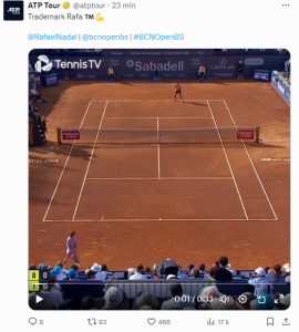 Retour réussi pour Nadal !