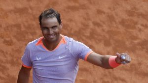 VIDÉO. Rafael Nadal : « Lui donner un souvenir de moi… » Le tout jeune fils du champion espagnol a ému les spectateurs à Madrid