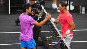 un double Nadal-Alcaraz au tournoi olympique? La réponse de « Rafa » qui permet d&rsquo;y croire