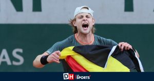 À Roland Garros, Zizou Bergs franchit un nouveau palier