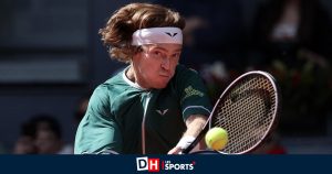 ATP Madrid : Andrey Rublev s&rsquo;offre le premier billet pour la finale