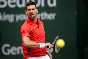 ATP: sans trop forcer, Djokovic poursuit à Genève sa préparation à Roland-Garros