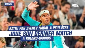 Battu par Zverev, Nadal a peut-être joué son dernier match à Roland-Garros