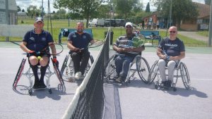 Franc succès pour le tennis fauteuil au TCC !
