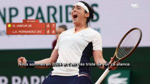 Jabeur souhaite la paix à Gaza