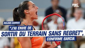 « J&rsquo;ai envie de sortir du terrain sans regret », confirme Garcia