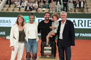 Jérémy Chardy honoré à Roland-Garros