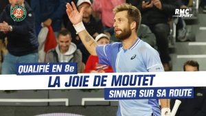 La joie de Moutet qualifié pour son premier 8e à Paris