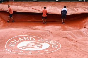 Les matches interrompus à Roland-Garros sur le court Simonne-Mathieu et les courts annexes