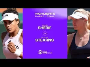 Les meilleurs moments de la finale Stearns vs Sherif sur la terre battue de Rabat (WTA 250)