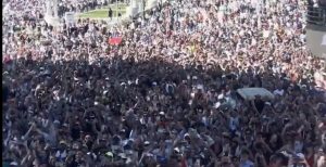 L’hommage très très impressionnant et émouvant du public italien à Nadal