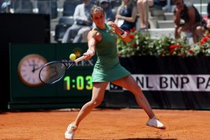 Maria Sakkari s&rsquo;impose contre Anhelina Kalinina et rejoint les huitièmes de finale à Rome