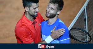 Masters 1000 de Rome: Djokovic trop fort pour Moutet