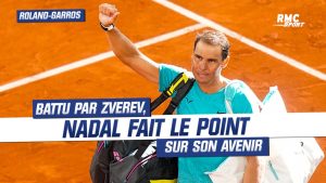 Nadal fait le point sur son avenir après sa défaite contre Zverev