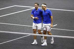 Rafael Nadal et Roger Federer ont été réunis par Louis Vuitton