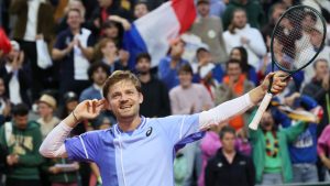 Roland-Garros: David Goffin, héroïque, passe le premier tour en 5 sets face au Français Mpetshi Perricard