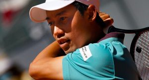 Roland Garros > Nishikori est allé au bout de lui-même : « À Miami, je ne pouvais rien faire, je ne pouvais pas attaquer. Cette fois, mon niveau d&rsquo;énergie a chuté dans le quatrième mais je me suis bien senti à la fin et j&rsquo;ai été capable de le faire »