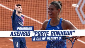 Roland-Garros / PSG : Pourquoi Asensio « porte bonheur » à Paquet ?