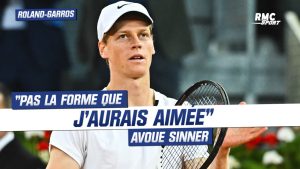 Roland-Garros : « Pas la forme que j&rsquo;aurais aimée » avoue Sinner