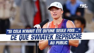 Roland-Garros : « Si cela n&rsquo;avait été qu&rsquo;une seule fois … », Swiatek développe ce qu&rsquo;elle reproche au public