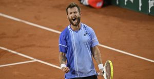 Roland Garros > S&rsquo;il n&rsquo;en reste qu&rsquo;un, ce sera Corentin Moutet, le voilà au 3e tour !