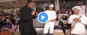 Roland Garros, Vidéos > Quand Tsonga se lâche en tribunes pour soutenir Gasquet contre Sinner