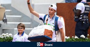 Roland-Garros: le Numéro 1 français Ugo Humbert éliminé d&rsquo;entrée par l&rsquo;Italien Sonego