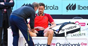 Tennis – ATP – Madrid : Medvedev, c&rsquo;était la hanche droite