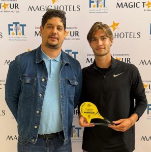 Tennis : Maxence Rivet remporte le tournoi de Monastir