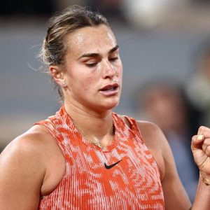 Un premier tour sans souci pour Aryna Sabalenka à Roland-Garros