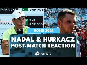 Vidéo: Conférences de presse et réactions de Nadal et Hurkacz après leur match du 2e tour à Rome