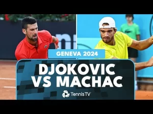 Vidéo: Djokovic battu par Machac sur la terre battue genevoise (ATP 250) ! Voici les moments forts de leur demi-finale