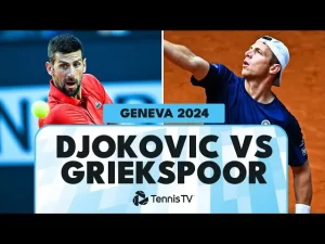 Vidéo: Les meilleurs moments de Djokovic vs Griekspoor en quarts sur la terre battue genevoise (ATP 250)