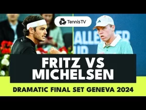 Vidéo: Les meilleurs moments de Michelsen vs Fritz au 2e tour sur la terre battue genevoise (ATP 250)