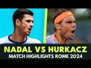 Vidéo: Les meilleurs moments de Nadal vs Hurkacz au 2e tour sur la terre battue de Rome (WTA 1000)