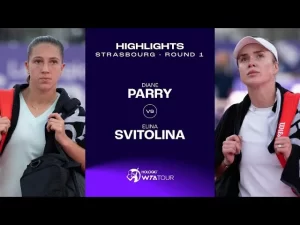 Vidéo: Les meilleurs moments de Svitolina vs Parry au 1er tour sur la terre battue de Strasbourg (WTA 500)