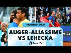 Vidéo: Les meilleurs moments de la demi-finale Auger-Aliassime vs Lehecka sur la terre battue madrilène