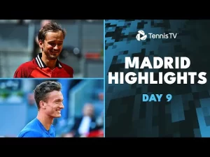 Vidéo: Medvedev abandonne face à Lehecka en quart de finale de Madrid. Les meilleurs moments du match.