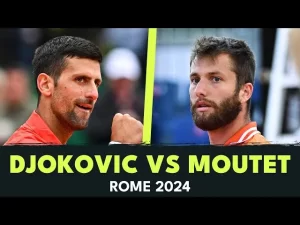 Vidéo: Novak Djokovic commence sa campagne à Rome contre Moutet | Rome 2024 Highlights
