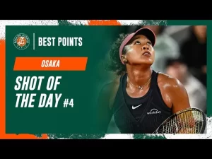 Vidéo: Regardez le point de la quatrième journée, par Osaka, à Roland-Garros