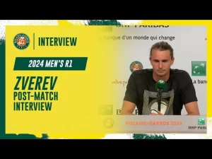 Vidéo: Regardez l&rsquo;interview de Zverev lors de la conférence de presse après sa victoire sur Nadal au premier tour de Roland-Garros 2024