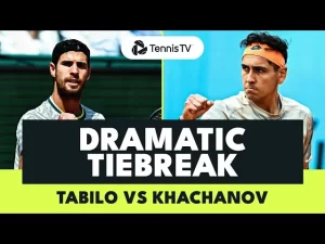 Vidéo: Tabilo vs Khachanov : un tie-break dramatique ! | Rome 2024